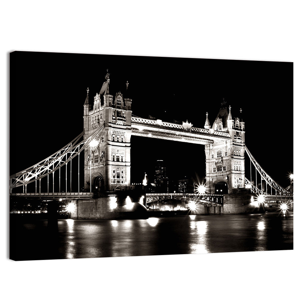 London Tower Bridge Wall Art, canvas print, landscape