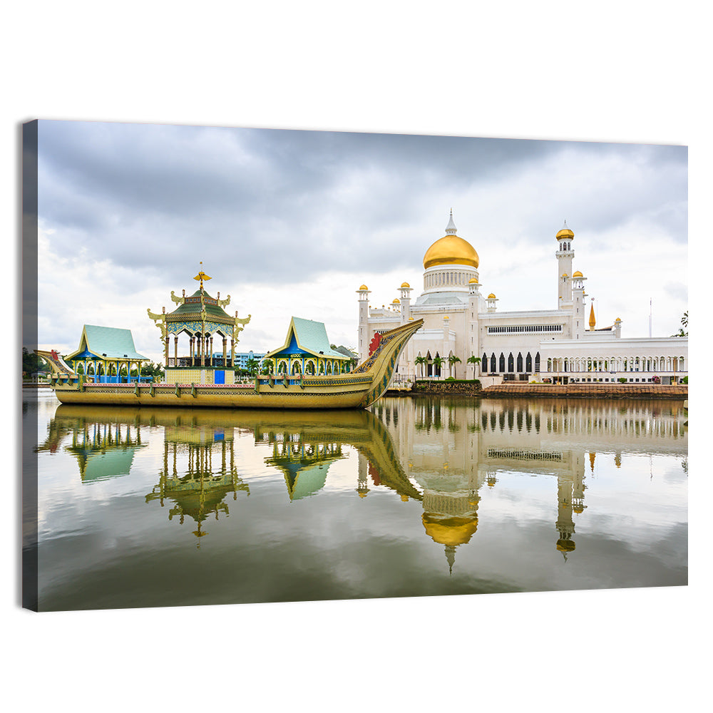 Sultan Omar Ali Saifuddin Mosque Wall Art