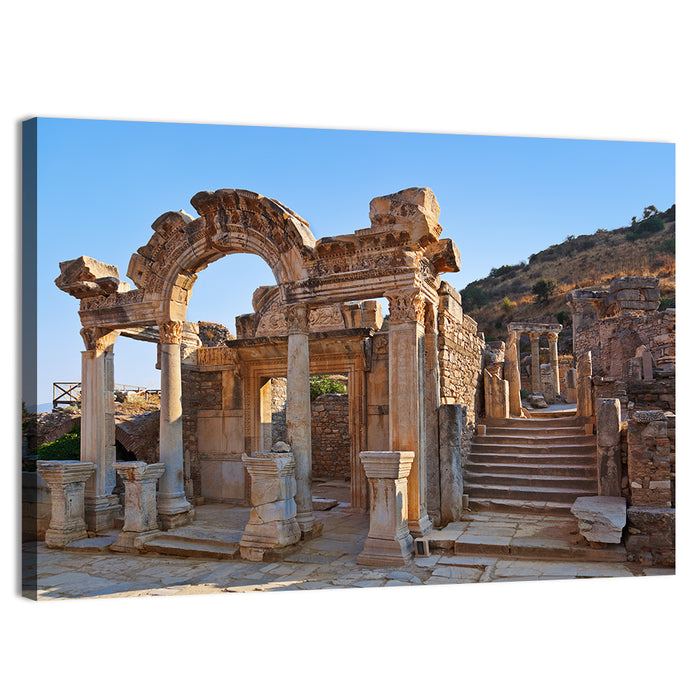Library of Celsus, Ephesus Wall Art as a canvas print