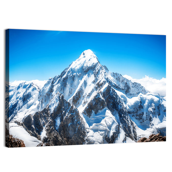 Mount Everest Peak Wall Art as a canvas print