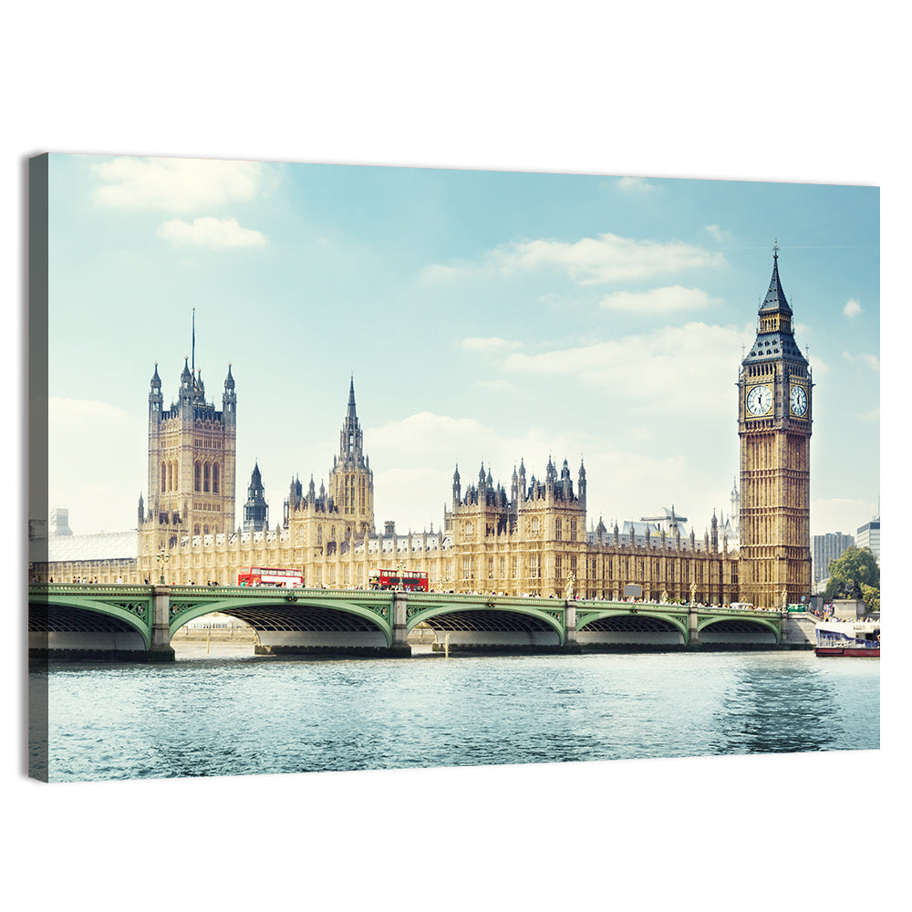 Big Ben In Sunny Day Wall Art