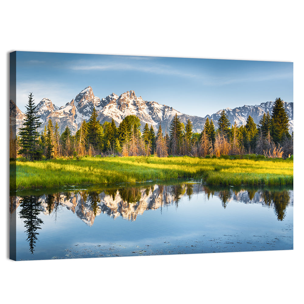 Grand Teton National Park Wall Art, canvas print, landscape
