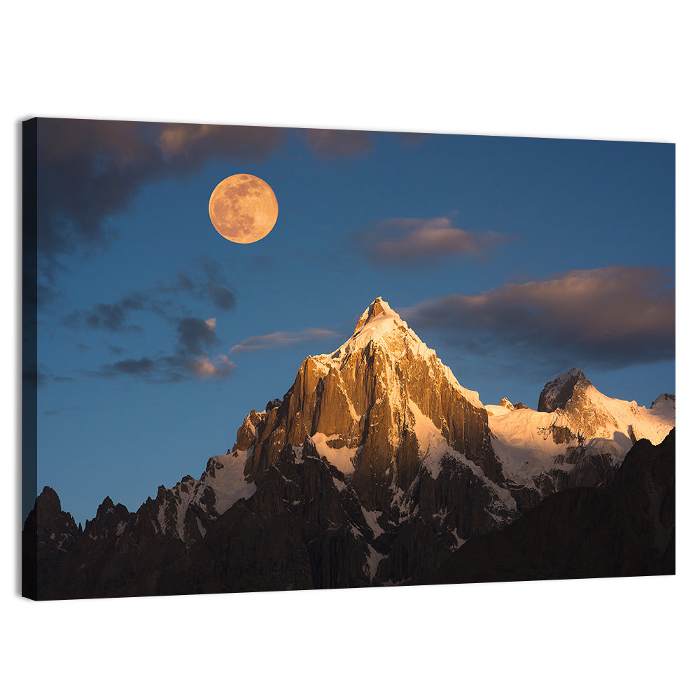 Sunrise Over Paiyu Peak Wall Art, canvas print, landscape
