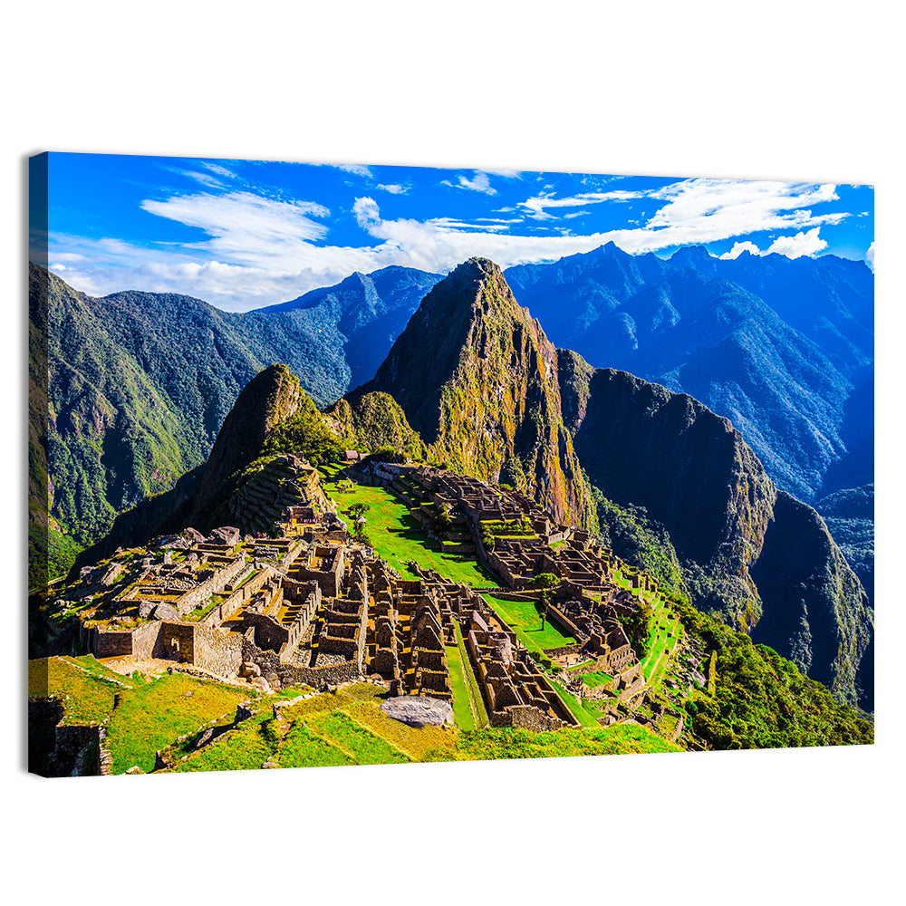 Machu Picchu Heritage Wall Art, canvas print, landscape