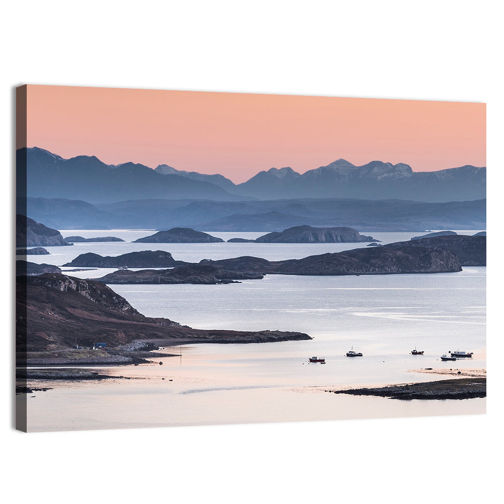 Summer Isles at Althandhu Wall Art, canvas print, landscape