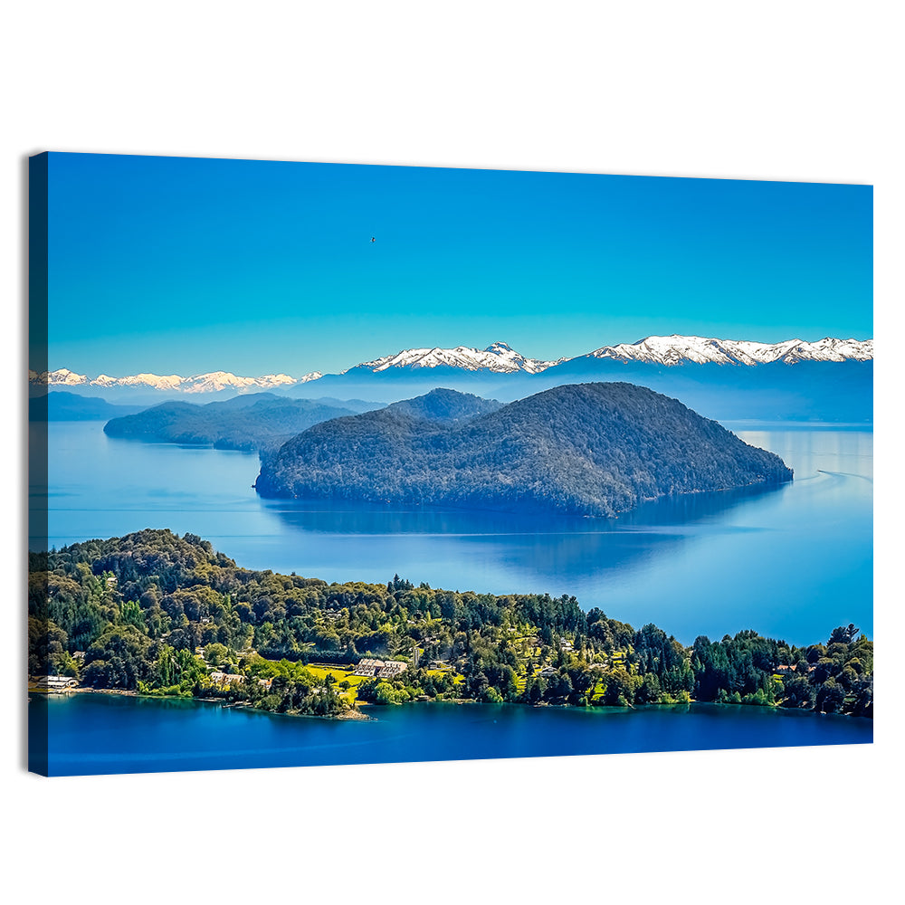 Isla Victoria on Nahuel Huapi Lake Wall Art, canvas print, landscape