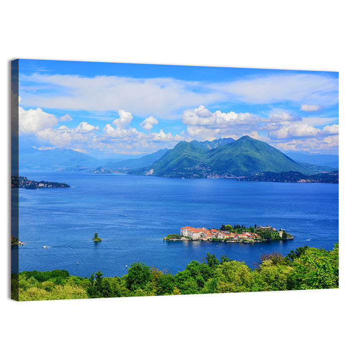 Isola Bella on Lago Maggiore Wall Art as a canvas print