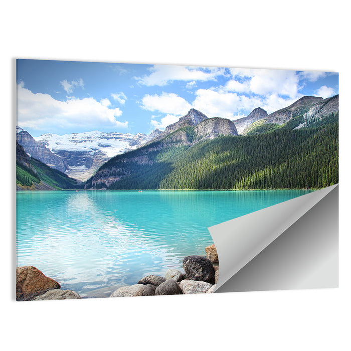 Lake Louise Turquoise Vista Wall Art as a poster print