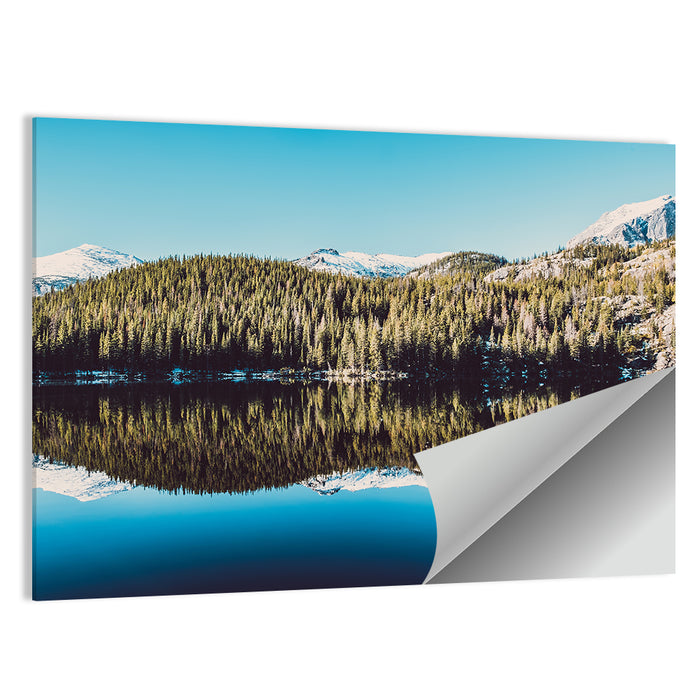 Bear Lake Reflection, Colorado Wall Art as a poster print