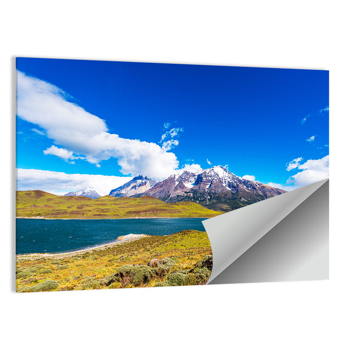 Lake Pehoe Wall Art as a poster print