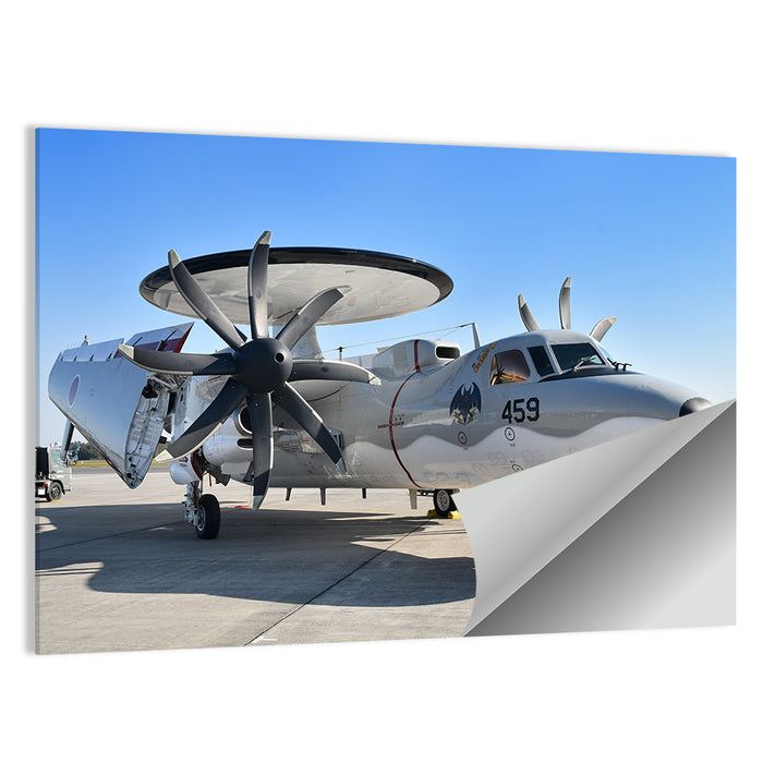 Asdf E-2c Side Profile Wall Art as a poster print