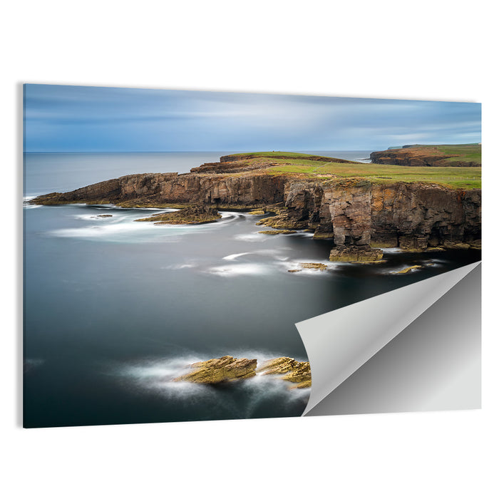 Yesnaby Cliffs, Scotland Wall Art as a poster print