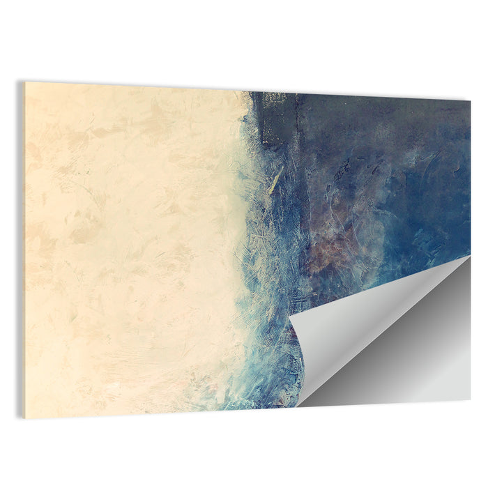 Coastal Texture Diptych Wall Art as a poster print