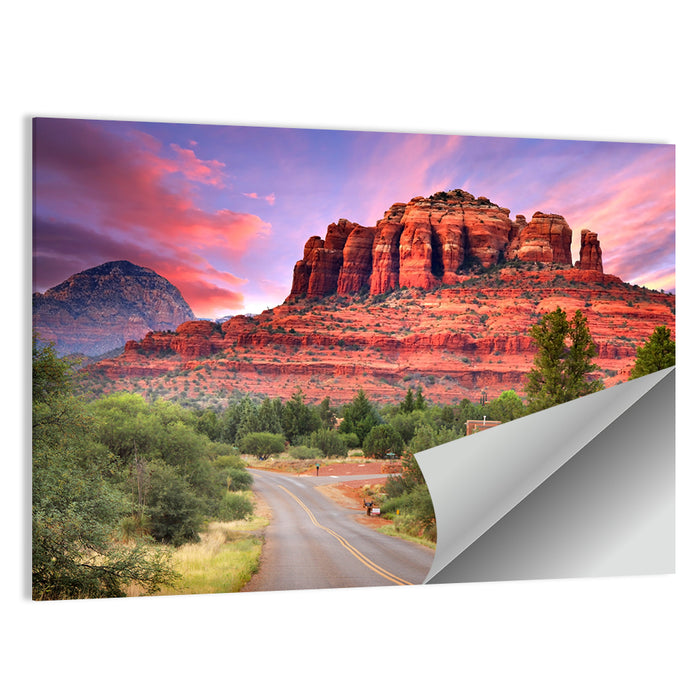 Road to Bell Rock, Sedona Wall Art as a poster print
