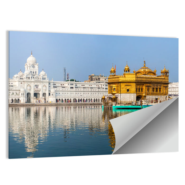 Golden Temple, Amritsar Wall Art as a poster print