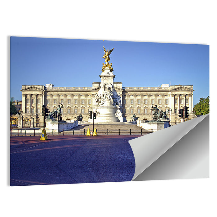Buckingham Palace and Victoria Memorial Wall Art as a poster print