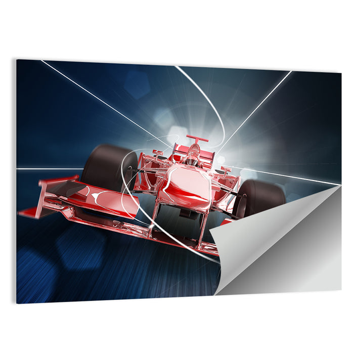 Formula One Concept Car Wall Art as a poster print
