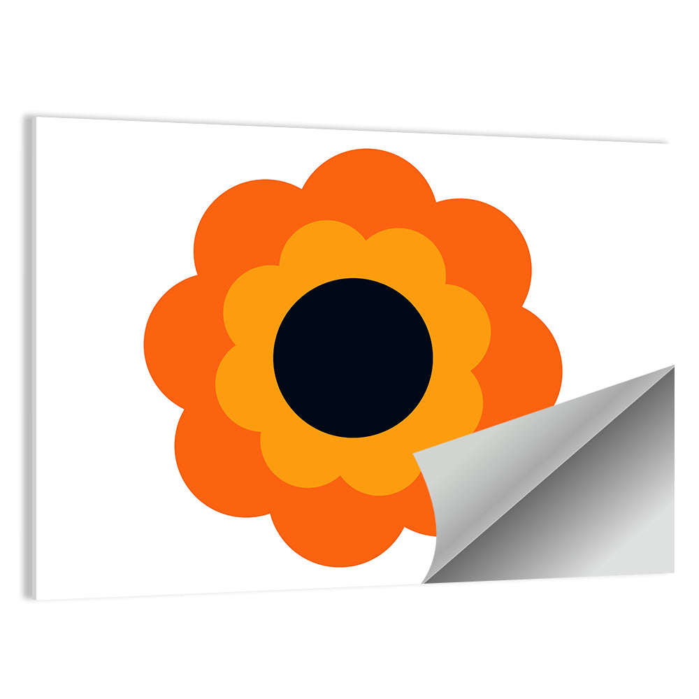 Sunflower Abstract Wall Art