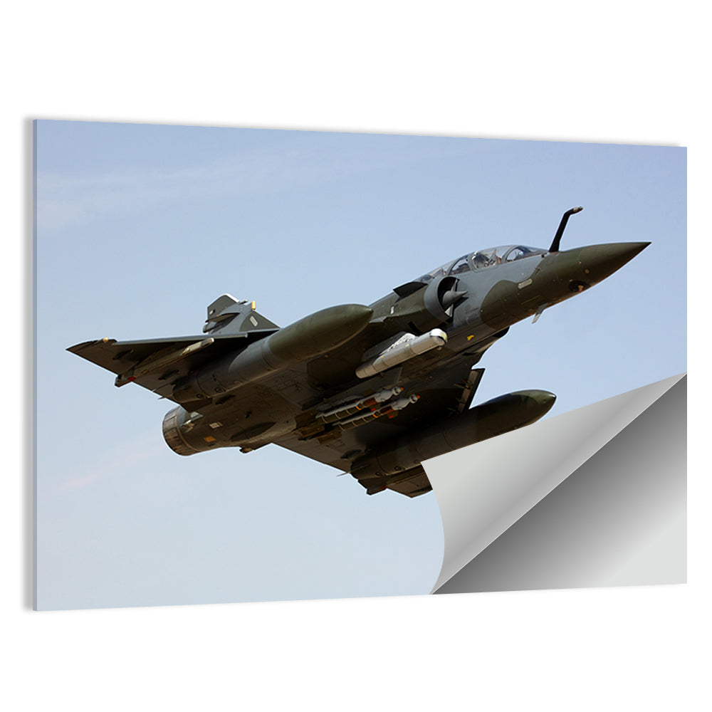 Mirage Fighter Jet Plane Wall Art