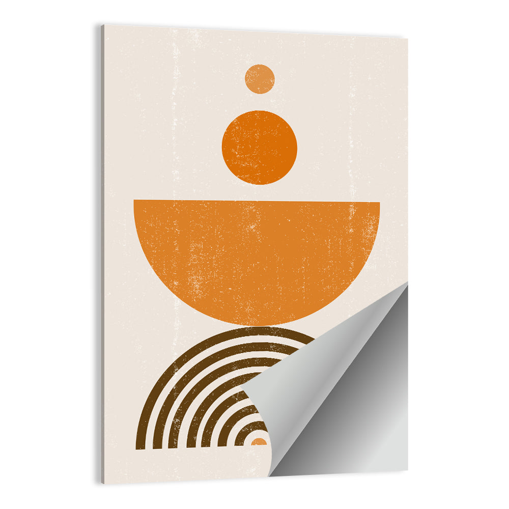 Sun Print Boho Minimalist Wall Art