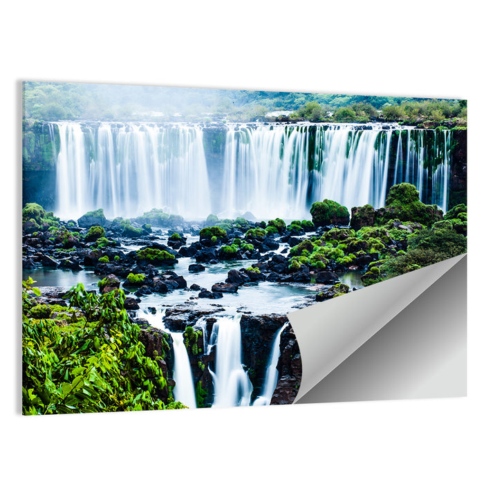 Iguazu Falls Cascades Wall Art as a poster print