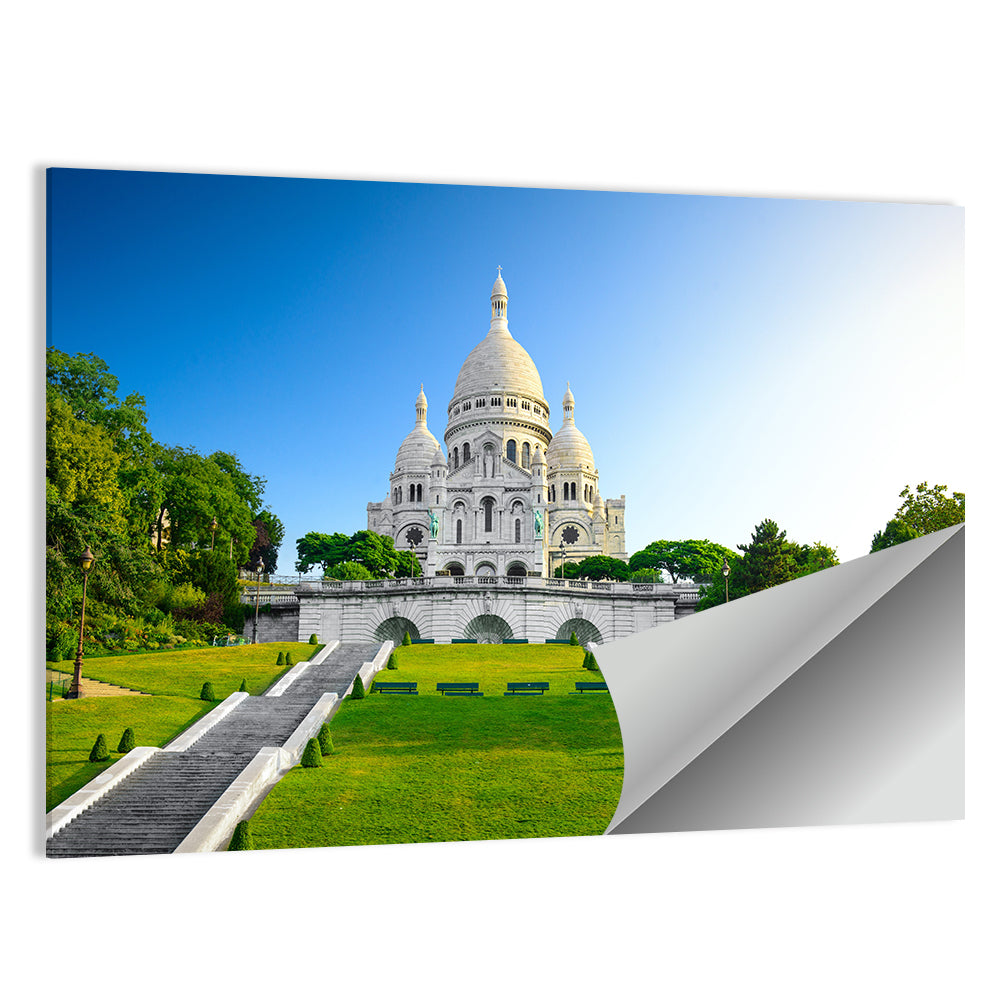 Basilica Sacre Coeur In Paris Wall Art
