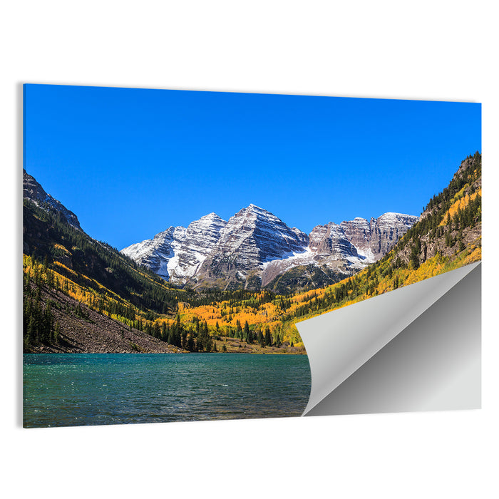 Autumn Maroon Bells, Colorado Wall Art as a poster print