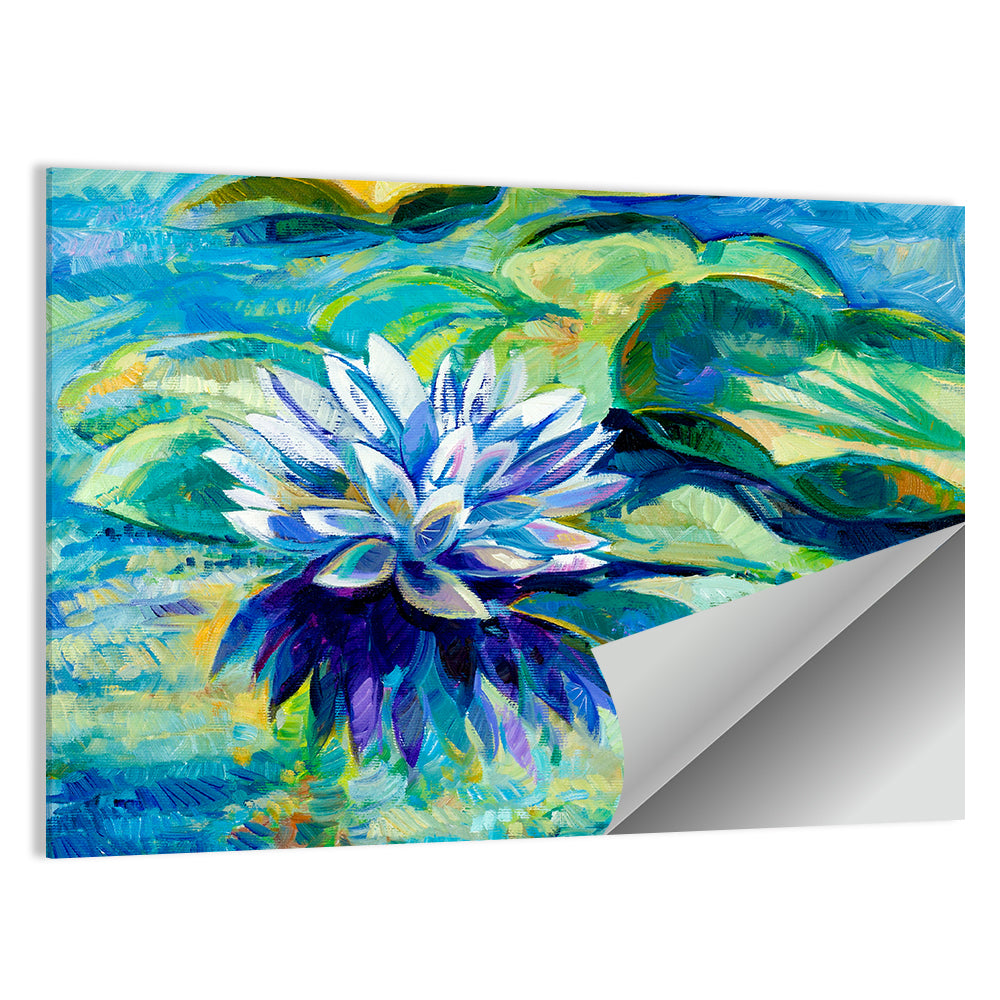 Water Lily Artwork Wall Art