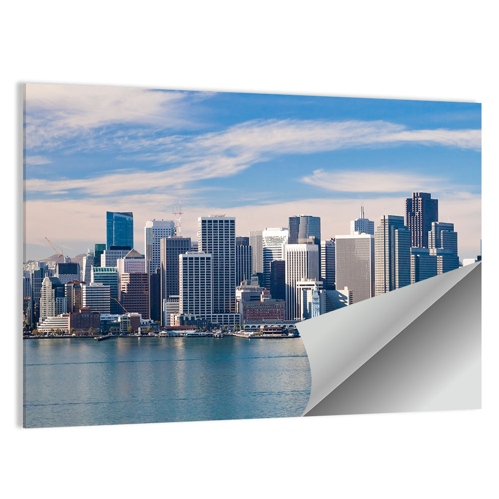 San Francisco City Downtown Wall Art