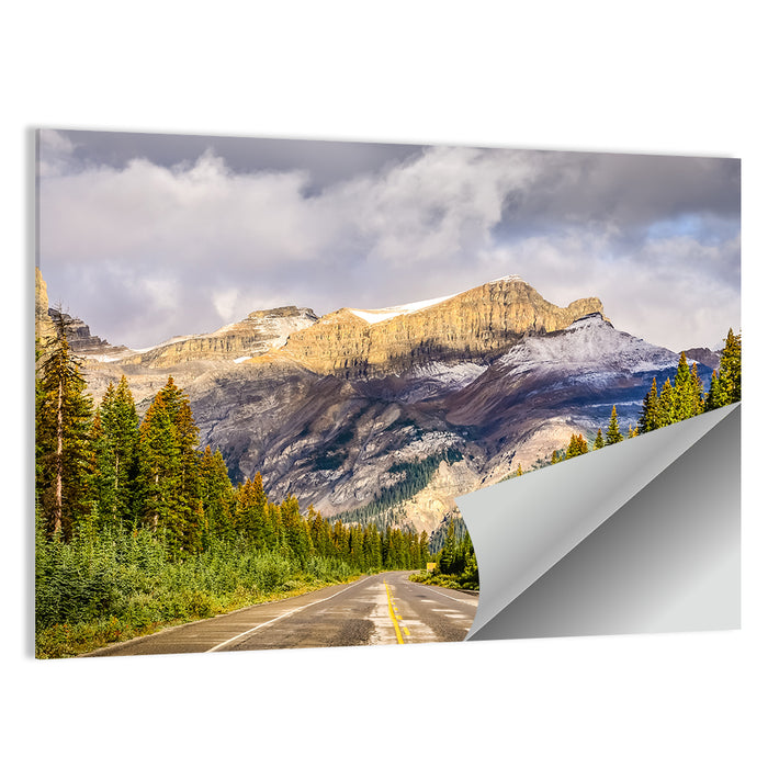 Road on Icefields Parkway Wall Art as a poster print