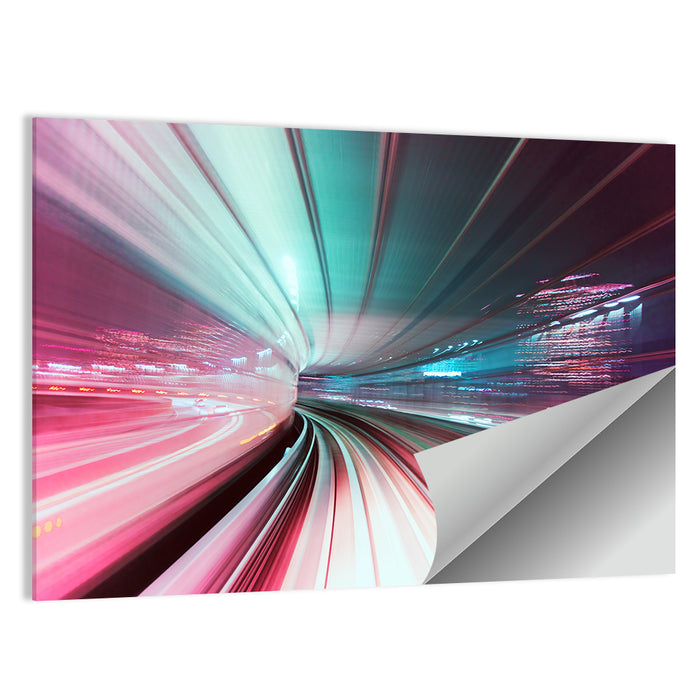 Automated Guideway Train Japan Wall Art as a poster print