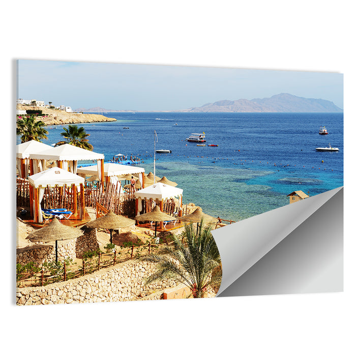 Sharm El Sheikh Beach Resort Wall Art as a poster print