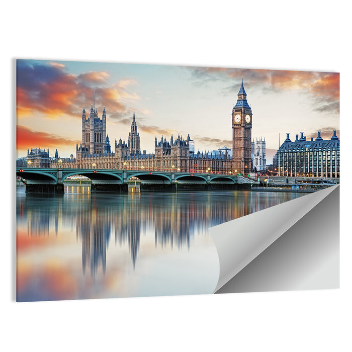 Big Ben and Palace of Westminster Wall Art as a poster print