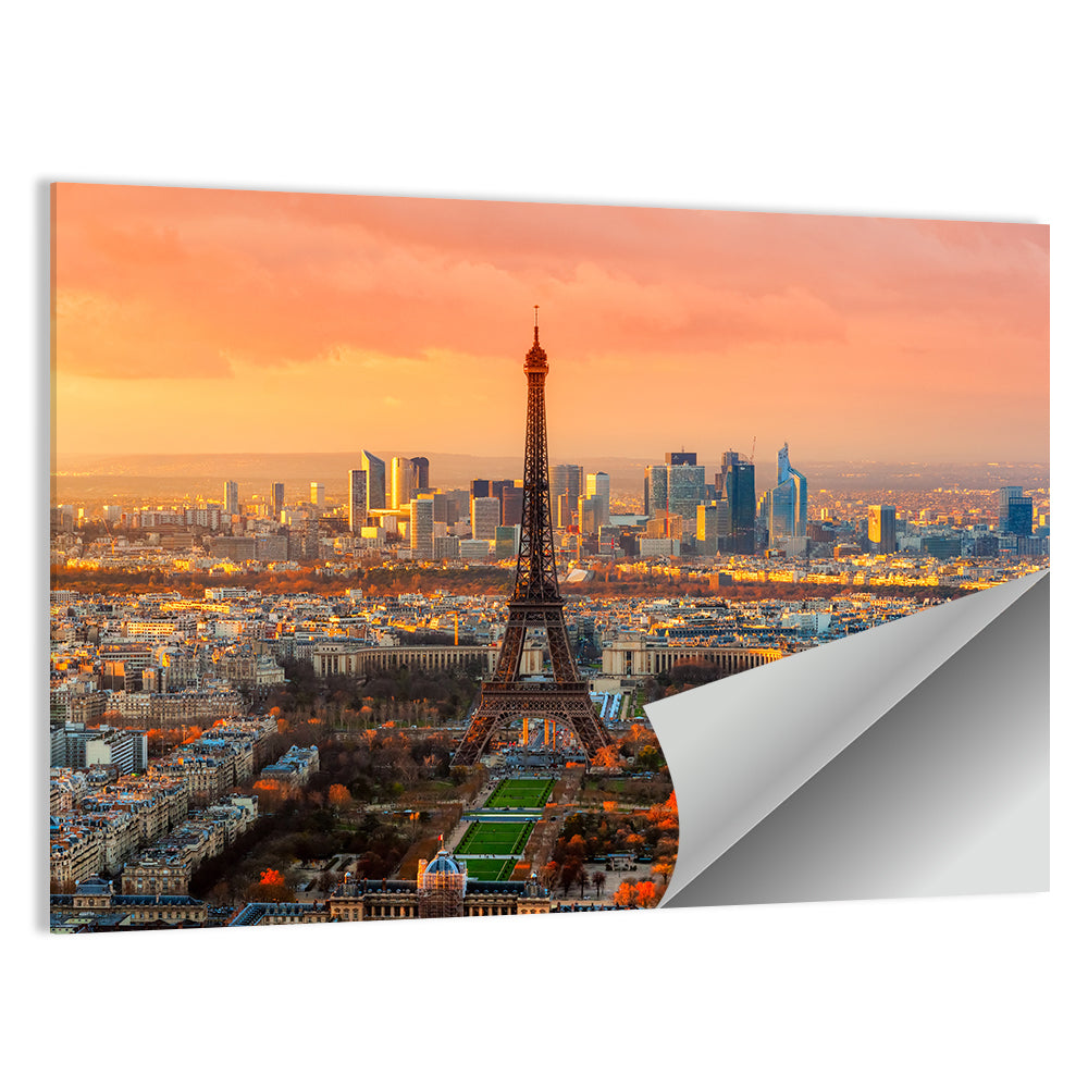 Paris At Twilight Wall Art