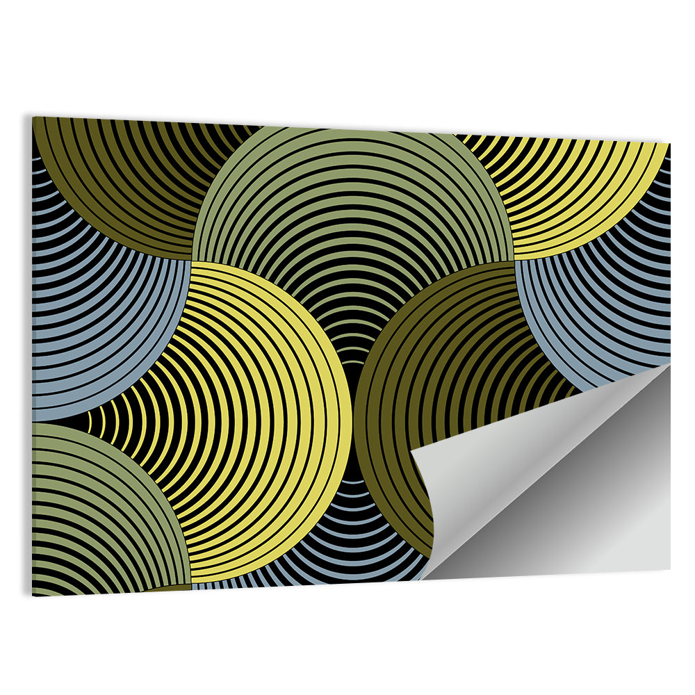 Ornate Geometric Petals Grid I Wall Art
