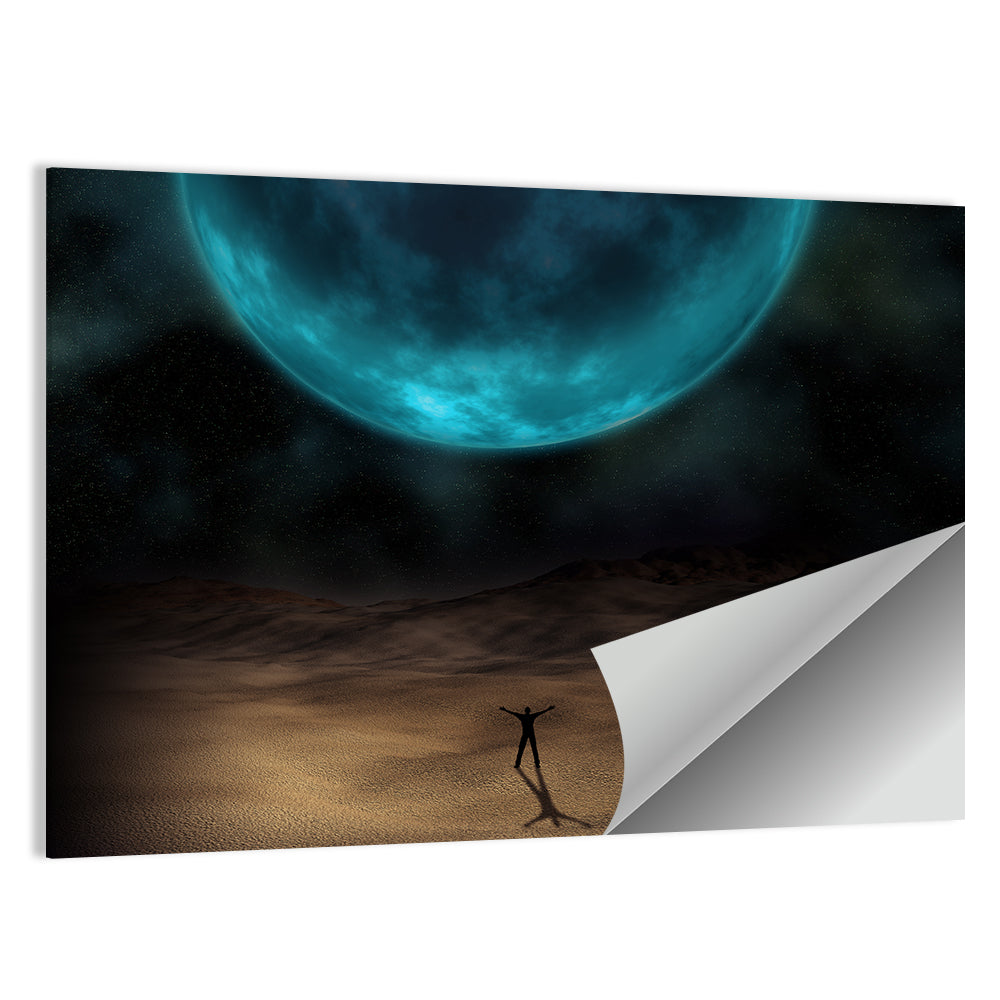 Surreal Planet Image Wall Art