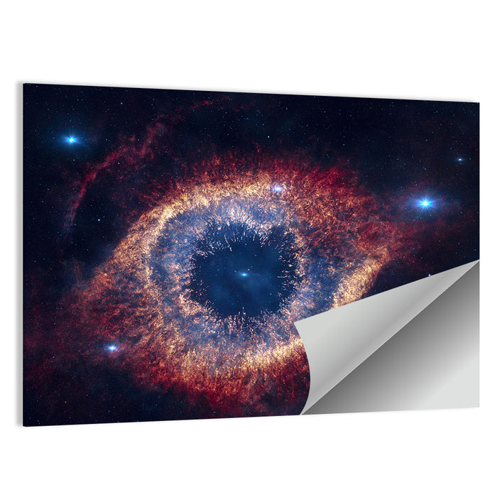 Helix Nebula Wall Art as a poster print