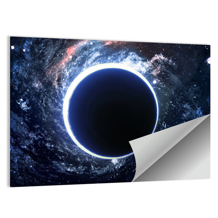 Black Hole Nebula in Deep Space Wall Art as a poster print