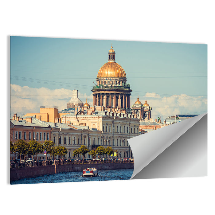 Saint Isaac's Cathedral Dome Wall Art as a poster print