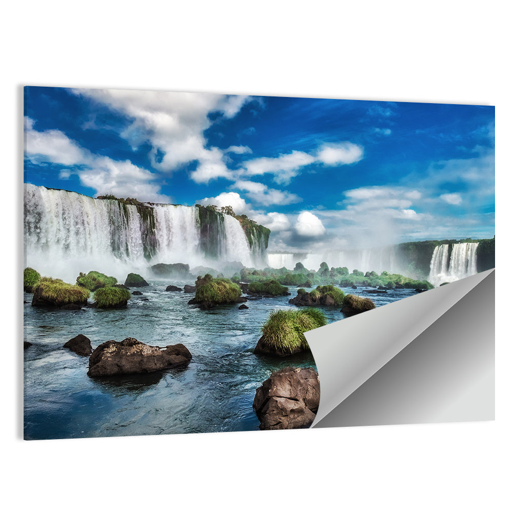 Iguacu Falls In Brazil Wall Art