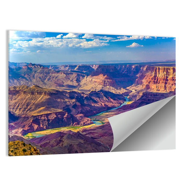 Grand Canyon Sunrise Over Colorado River Wall Art as a poster print