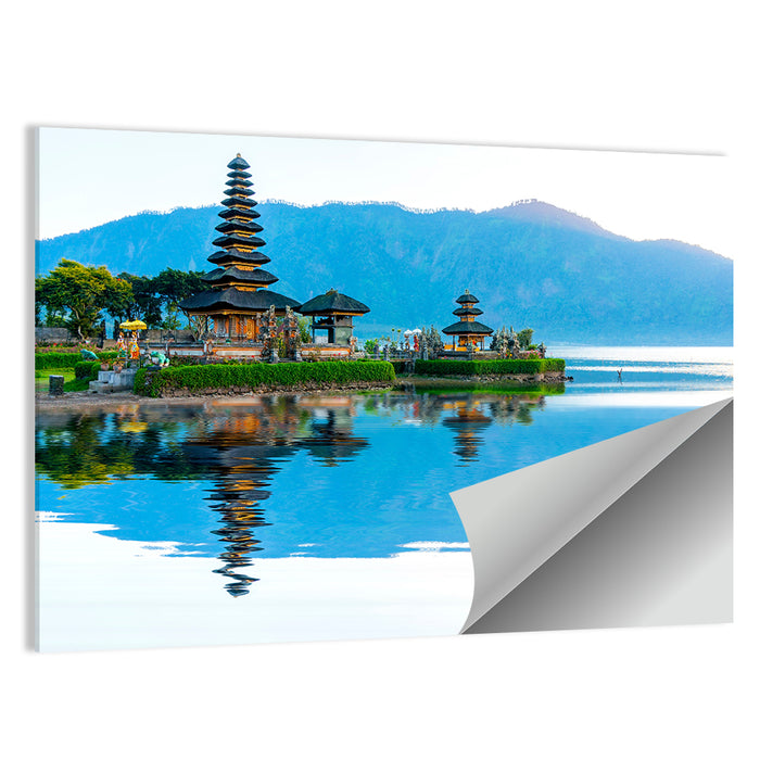 Pura Ulun Danu Bratan, Bedugul Wall Art as a poster print