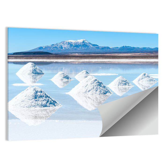 Salar De Uyuni Salt Flats Wall Art as a poster print