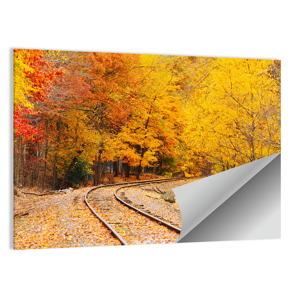 An Old Railroad Track Wall Art