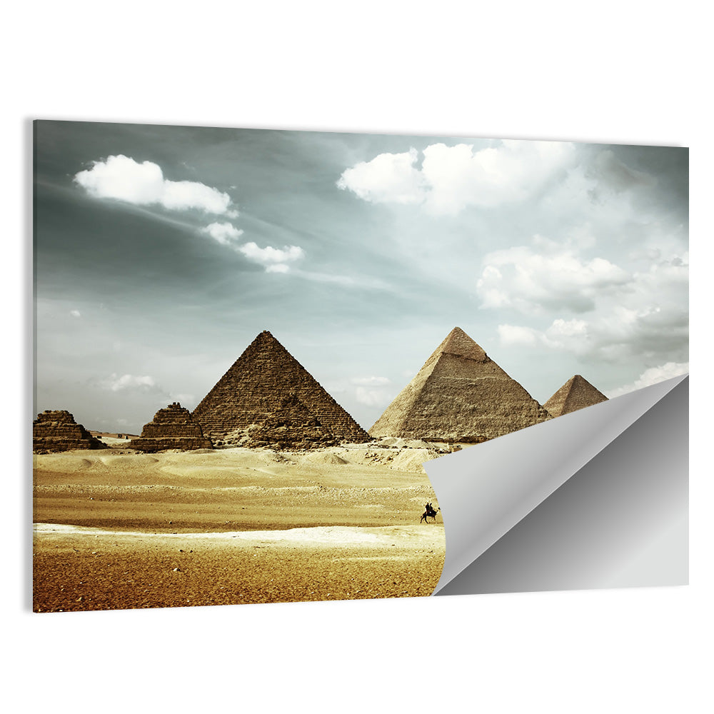 Great Pyramids Giza Valley I Wall Art