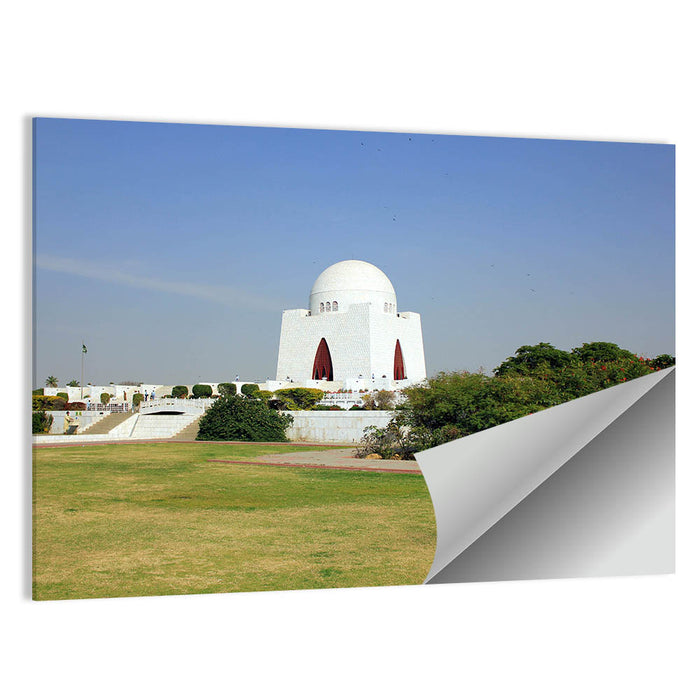 Mazar-e-quaid Mausoleum Wall Art as a poster print