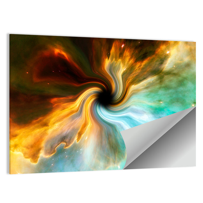 Black Hole Vortex Wall Art as a poster print