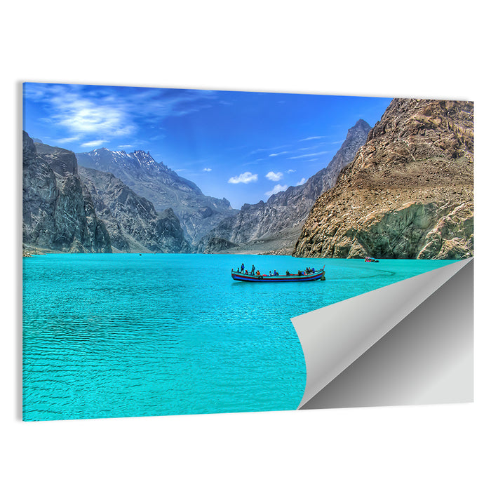 Attabad Lake, Pakistan Wall Art as a poster print