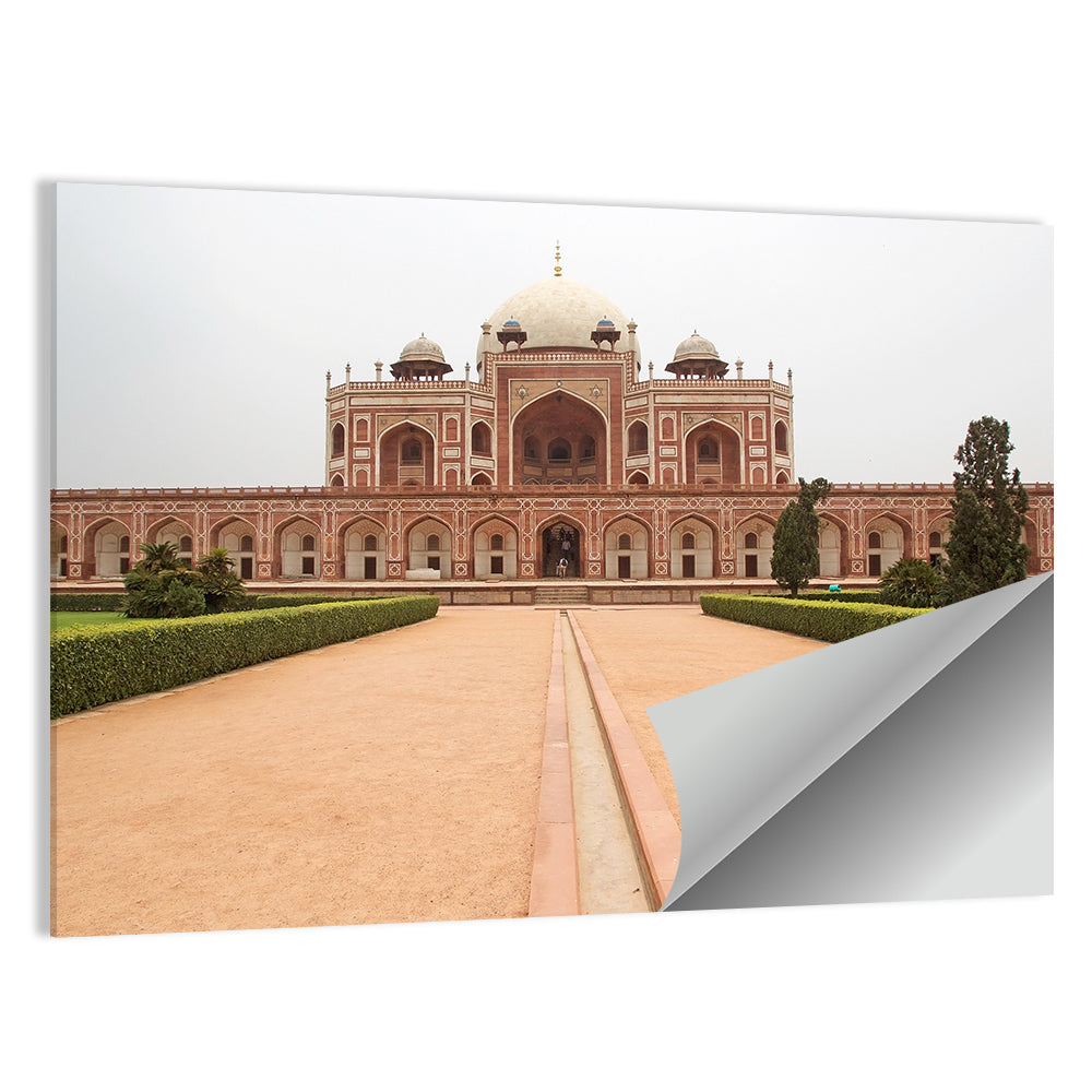 Humayun's Tomb In Delhi Wall Art