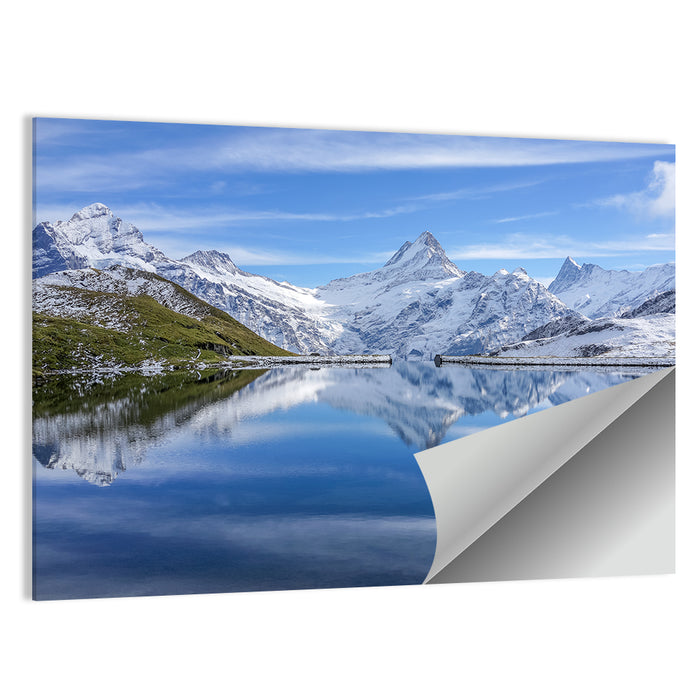 Bachalpsee Reflection, Grindelwald Switzerland Wall Art as a poster print